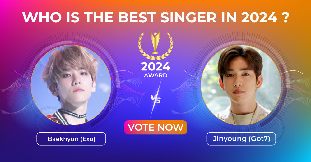 Baekhyun (Exo) vs Jinyoung (Got7) Who is the Best Singer in 2024